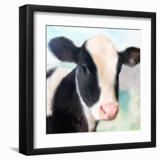 Baby Cow-Kimberly Allen-Framed Art Print