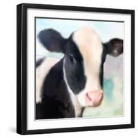 Baby Cow-Kimberly Allen-Framed Art Print