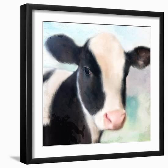 Baby Cow-Kimberly Allen-Framed Art Print