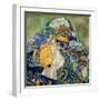 Baby (Cradl)-Gustav Klimt-Framed Giclee Print