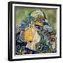 Baby (Cradl)-Gustav Klimt-Framed Giclee Print