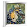 Baby (Cradl)-Gustav Klimt-Framed Giclee Print