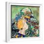 Baby (Cradle). Dated: 1917/1918. Dimensions: overall: 110.9 x 110.4 cm (43 11/16 x 43 7/16 in.) ...-Gustav Klimt-Framed Premium Giclee Print