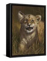 Baby Cub-Michael Jackson-Framed Stretched Canvas