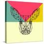 Baby Deer Polygon-Lisa Kroll-Stretched Canvas