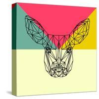 Baby Deer Polygon-Lisa Kroll-Stretched Canvas