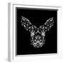 Baby Deer Polygon-Lisa Kroll-Framed Art Print