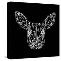 Baby Deer Polygon-Lisa Kroll-Stretched Canvas