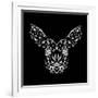 Baby Deer Polygon-Lisa Kroll-Framed Art Print