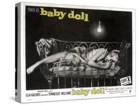 Baby Doll, Carroll Baker, 1956-null-Stretched Canvas