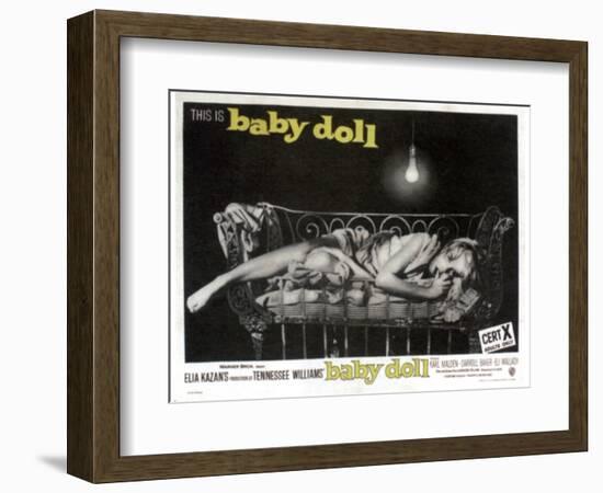 Baby Doll, Carroll Baker, 1956-null-Framed Art Print