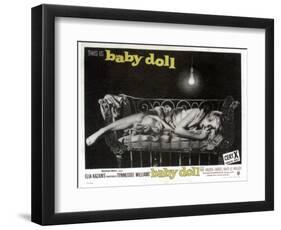 Baby Doll, Carroll Baker, 1956-null-Framed Art Print