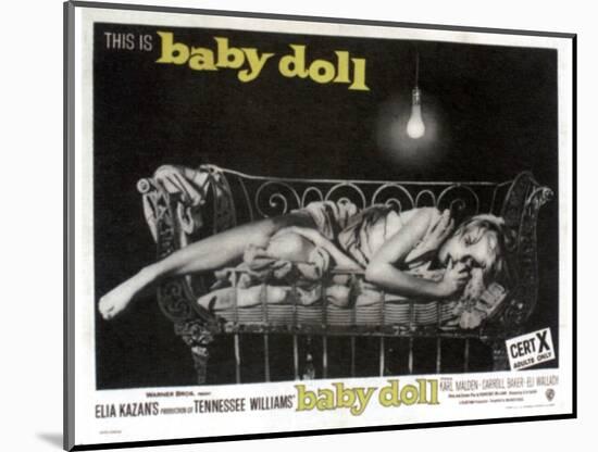 Baby Doll, Carroll Baker, 1956-null-Mounted Art Print