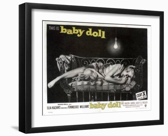 Baby Doll, Carroll Baker, 1956-null-Framed Art Print