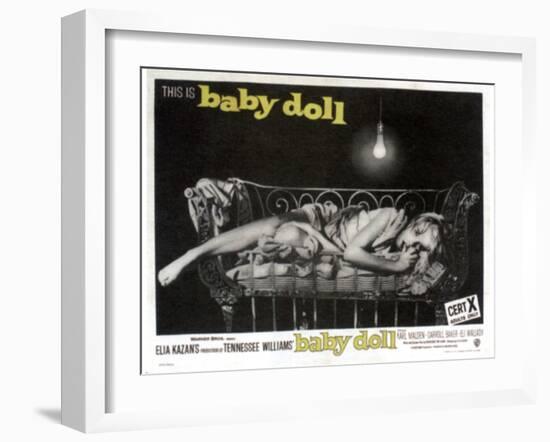 Baby Doll, Carroll Baker, 1956-null-Framed Art Print