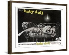 Baby Doll, Carroll Baker, 1956-null-Framed Art Print