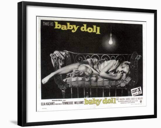 Baby Doll, Carroll Baker, 1956-null-Framed Art Print