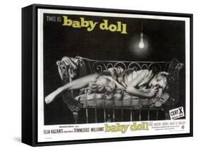 Baby Doll, Carroll Baker, 1956-null-Framed Stretched Canvas