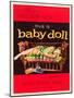 Baby Doll, Carroll Baker on US poster art, 1956-null-Mounted Art Print