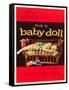 Baby Doll, Carroll Baker on US poster art, 1956-null-Framed Stretched Canvas