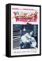 Baby Doll, Eli Wallach, Carroll Baker, 1956-null-Framed Stretched Canvas