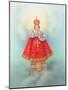 Baby Dressed in Papal Robes-Christo Monti-Mounted Giclee Print