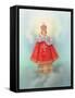 Baby Dressed in Papal Robes-Christo Monti-Framed Stretched Canvas