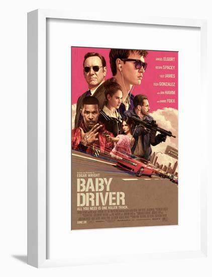 Baby Driver-null-Framed Poster