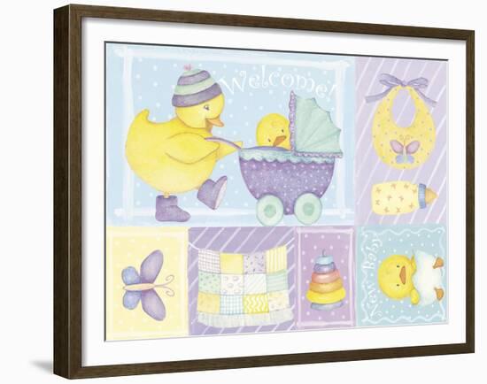 Baby Duck-Maria Trad-Framed Giclee Print