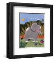 Baby Elephant-Sophie Harding-Framed Art Print