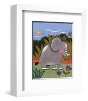 Baby Elephant-Sophie Harding-Framed Art Print