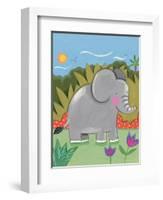 Baby Elephant-Sophie Harding-Framed Art Print