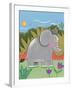 Baby Elephant-Sophie Harding-Framed Premium Giclee Print