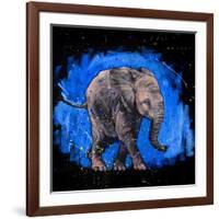 Baby Elephant-null-Framed Art Print