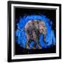 Baby Elephant-null-Framed Art Print