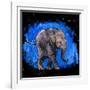 Baby Elephant-null-Framed Art Print