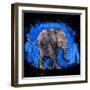 Baby Elephant-null-Framed Art Print