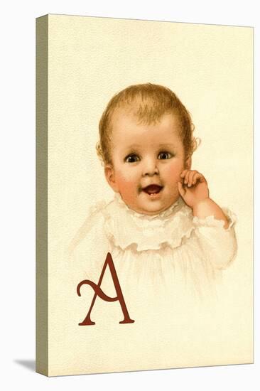 Baby Face A-Ida Waugh-Stretched Canvas