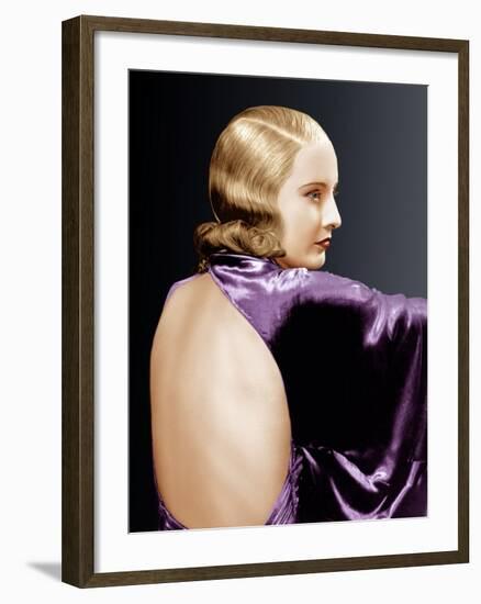 Baby Face, Barbara Stanwyck, 1933-null-Framed Photo