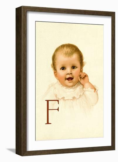 Baby Face F-Dorothy Waugh-Framed Art Print