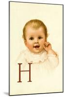 Baby Face H-Ida Waugh-Mounted Art Print