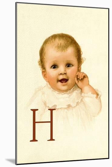 Baby Face H-Ida Waugh-Mounted Art Print