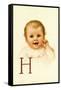 Baby Face H-Ida Waugh-Framed Stretched Canvas