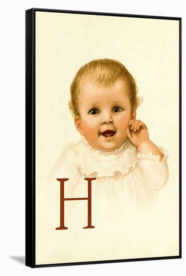 Baby Face H-Ida Waugh-Framed Stretched Canvas