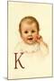 Baby Face K-Ida Waugh-Mounted Art Print