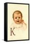 Baby Face K-Ida Waugh-Framed Stretched Canvas