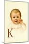 Baby Face K-Ida Waugh-Mounted Art Print