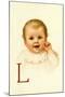 Baby Face L-Ida Waugh-Mounted Art Print