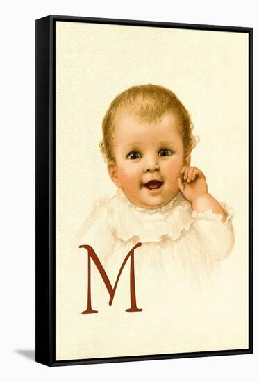 Baby Face M-Ida Waugh-Framed Stretched Canvas