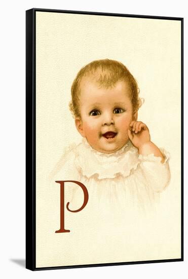 Baby Face P-Ida Waugh-Framed Stretched Canvas